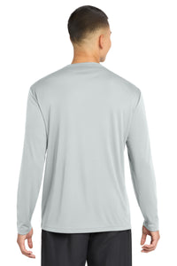 Sport-Tek Long Sleeve PosiCharge Competitor Tee - Silver Back