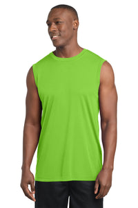 Sport-Tek Sleeveless PosiCharge Competitor Tee - Lime Shock