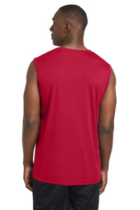 Sport-Tek Sleeveless PosiCharge Competitor Tee - True Red Back