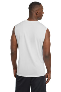 Sport-Tek Sleeveless PosiCharge Competitor Tee - White Back