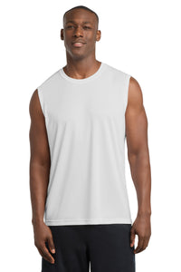 Sport-Tek Sleeveless PosiCharge Competitor Tee - White