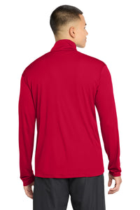 Sport-Tek PosiCharge Competitor 1/4-Zip Pullover - Deep Red Back