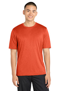 Sport-Tek Heather Contender Tee - Deep Orange Heather