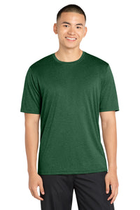 Sport-Tek Heather Contender Tee - Forest Green Heather