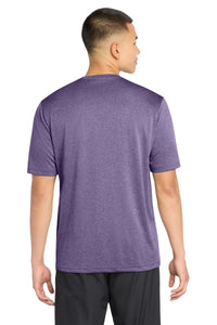Sport-Tek Heather Contender Tee - Purple Heather Back