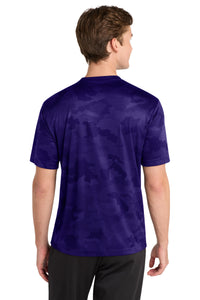 Sport-Tek CamoHex Tee - Purple Back