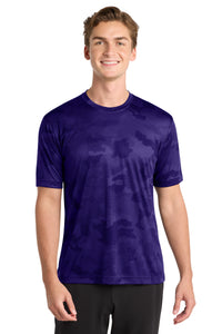 Sport-Tek CamoHex Tee - Purple