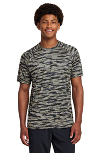 Sport-Tek Drift Camo Tee ST375 - True Navy