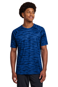 Sport-Tek Drift Camo Tee ST375 - True Royal