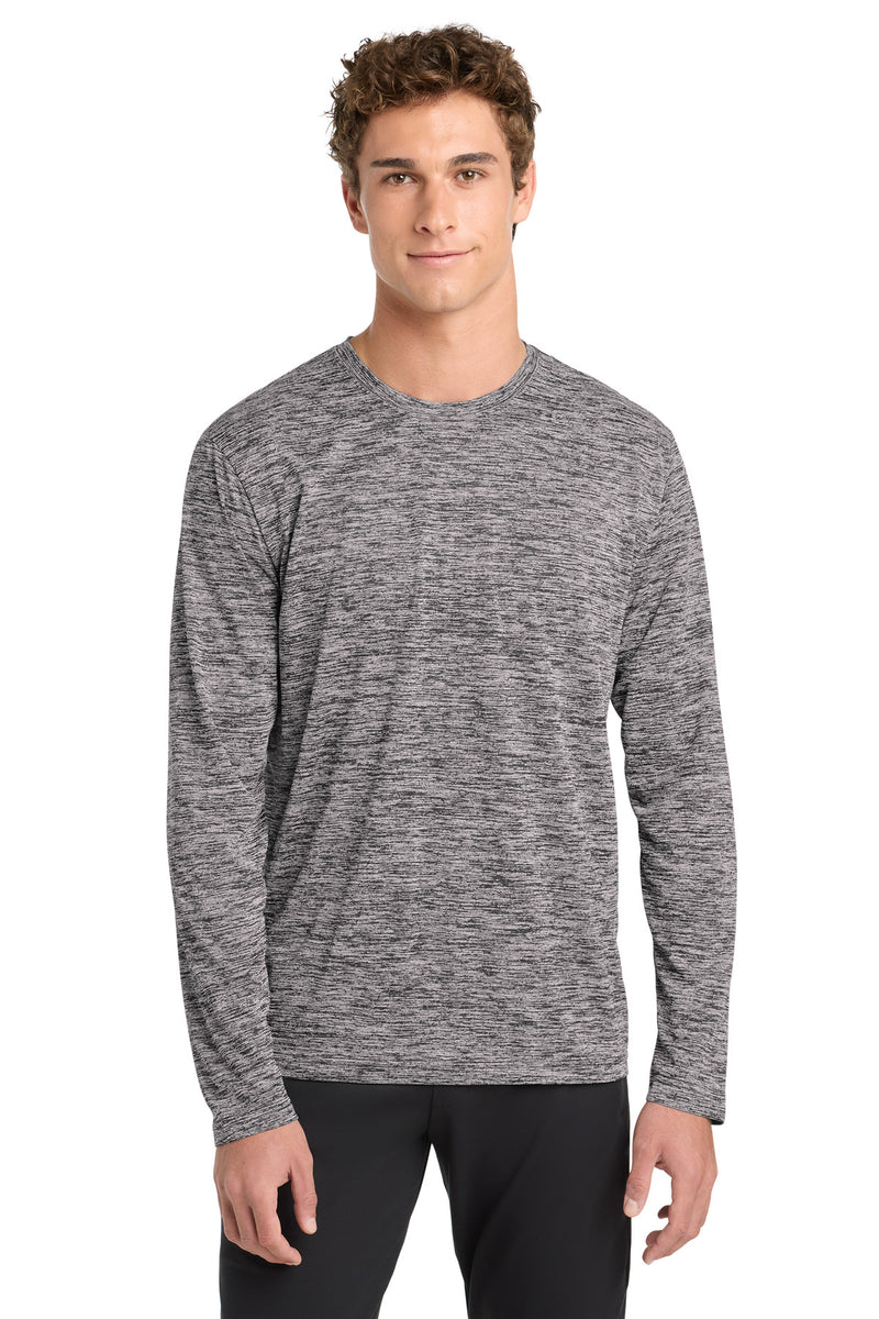 Sport-Tek  PosiCharge  Long Sleeve Electric Heather Tee