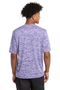 Sport-Tek PosiCharge Electric Heather Tee - Purple Electric Back