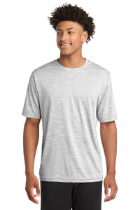 Sport-Tek PosiCharge Electric Heather Tee - Silver Electric