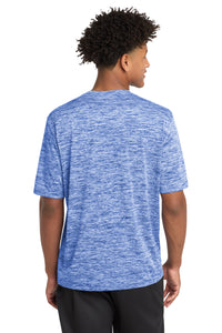 Sport-Tek PosiCharge Electric Heather Tee - True Royal Electric Back