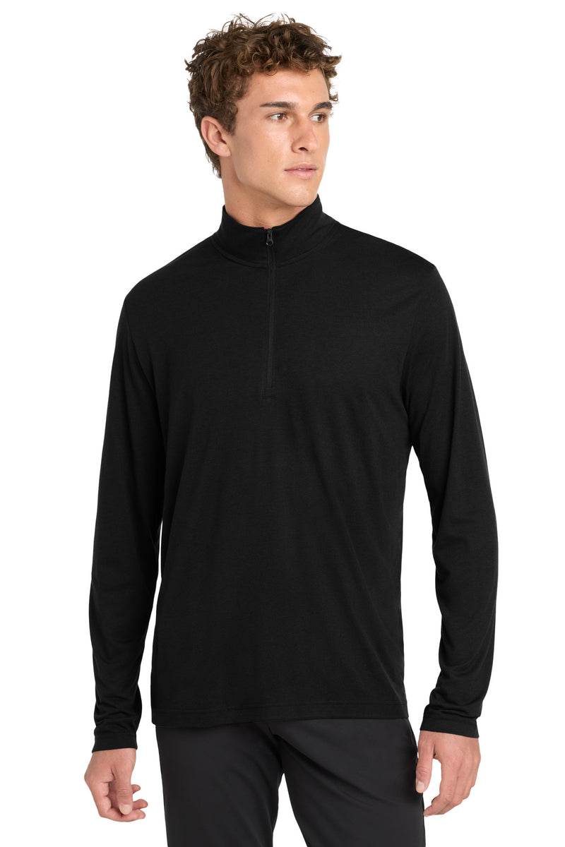 Sport-Tek  PosiCharge  Tri-Blend Wicking 1/4-Zip Pullover
