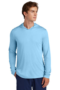 Sport-Tek Posi-UV Pro Long Sleeve Hoodie ST420LSH - Light Blue