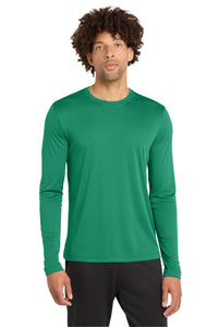 Sport-Tek  Posi-UV Pro Long Sleeve Tee - Kelly Green