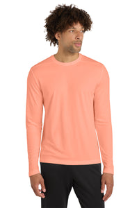 Sport-Tek  Posi-UV Pro Long Sleeve Tee - Soft Coral