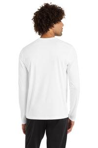 Sport-Tek  Posi-UV Pro Long Sleeve Tee - White Back