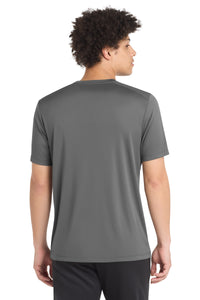 Sport-Tek  Posi-UV Pro Tee - Dark Smoke Grey Back