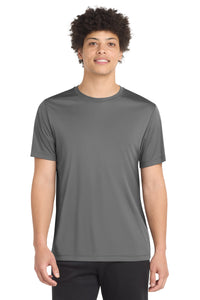 Sport-Tek  Posi-UV Pro Tee - Dark Smoke Grey