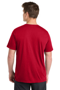 Sport-Tek PosiCharge Strive Tee - Deep Red Back