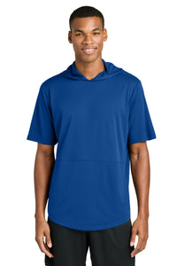 Sport-Tek Club Short Sleeve Hoodie ST445 - True Royal