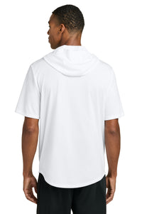 Sport-Tek Club Short Sleeve Hoodie ST445 - White Back
