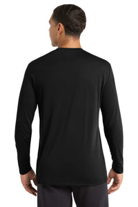 Sport-Tek Long Sleeve PosiCharge Competitor Cotton Touch Tee - Black Back