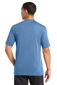 Sport-Tek PosiCharge Competitor Cotton Touch Tee - Carolina Blue Back