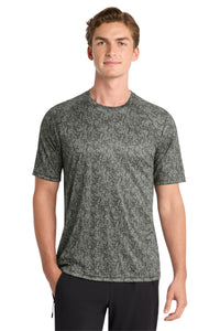 Sport-Tek  Digi Camo Tee - Grey Concrete