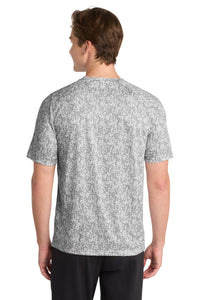 Sport-Tek  Digi Camo Tee - White Back