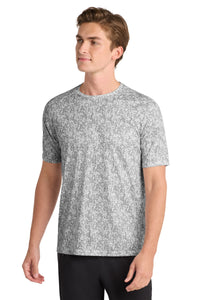 Sport-Tek  Digi Camo Tee - White