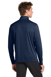 Sport-Tek  Endeavor 1/2-Zip Pullover - Dark Royal Heather Back