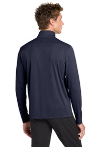 Sport-Tek  Endeavor 1/2-Zip Pullover - Deep Navy Heather Back