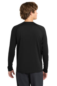 Sport-Tek  Long Sleeve Rashguard Tee - Black Back