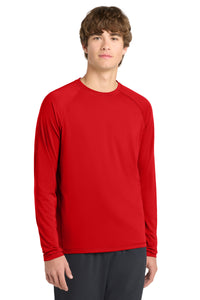 Sport-Tek  Long Sleeve Rashguard Tee - True Red
