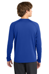 Sport-Tek  Long Sleeve Rashguard Tee - True Royal Back