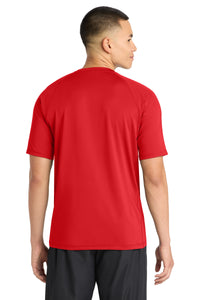 Sport-Tek  Rashguard Tee - True Red Back