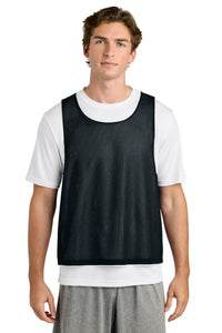 Sport-Tek Lacrosse Reversible Pinnie ST512 - Black/ White