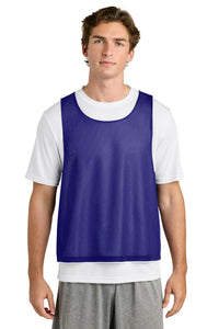 Sport-Tek Lacrosse Reversible Pinnie ST512 - Purple/ White