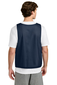 Sport-Tek Lacrosse Reversible Pinnie ST512 - True Navy/ White Back