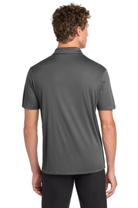 Sport-Tek   Posi-UV  Pro Polo - Dark Smoke Grey Back