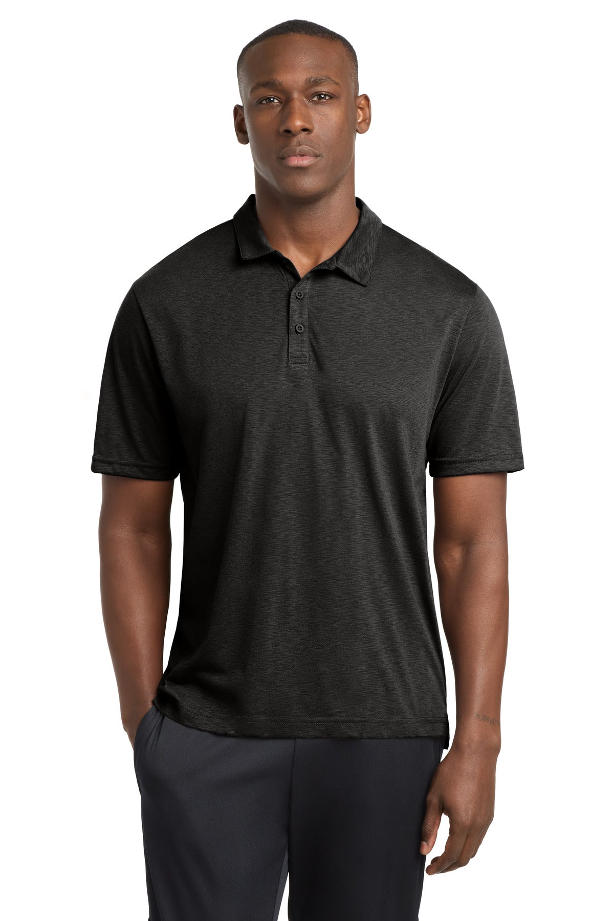 Sport-Tek  PosiCharge  Strive Polo ST530 - Black