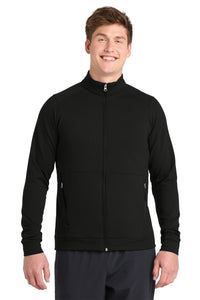 Sport-Tek Sport-Wick Flex Fleece Full-Zip - Black