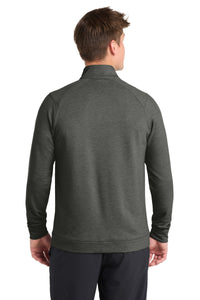 Sport-Tek Sport-Wick Flex Fleece Full-Zip - Dark Grey Heather Back