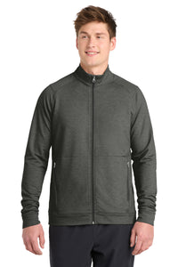 Sport-Tek Sport-Wick Flex Fleece Full-Zip - Dark Grey Heather