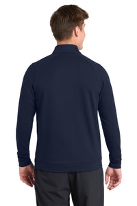 Sport-Tek Sport-Wick Flex Fleece Full-Zip - True Navy Back
