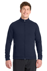 Sport-Tek Sport-Wick Flex Fleece Full-Zip - True Navy