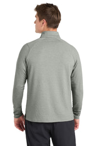 Sport-Tek Sport-Wick Flex Fleece 1/4-Zip - Light Grey Heather Back