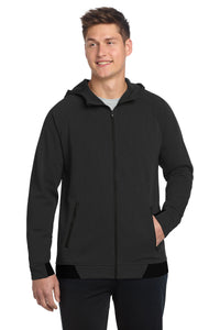 Sport-Tek PosiCharge Strive Hooded Full-Zip ST570 - Black